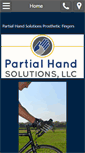 Mobile Screenshot of partialhandsolutions.com